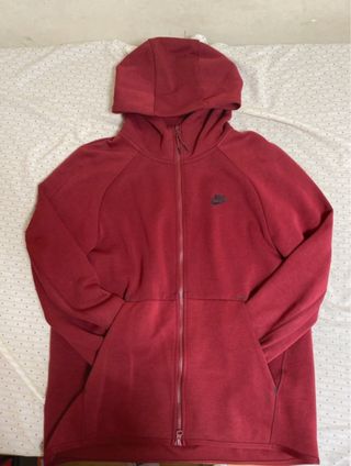 Sudadera Nike NSW Tech Fleece Roja