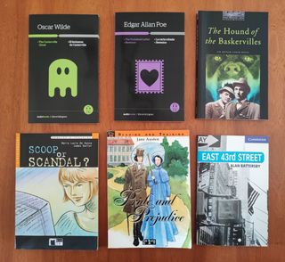 Pack de 6 libros para practicar inglés