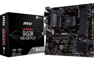 Placa Base MSI B450M PRO-VDH PLUS AM4