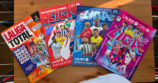 Lote 4 Álbum ESTE, Panini + Cromos. NUEVOS