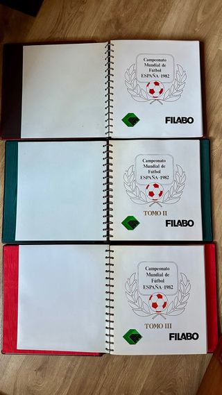 Colección Sellos Mundial España 82 - 3 Tomos.