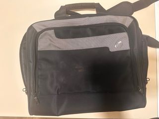 Funda Maletín Portátil HP Negra y Gris