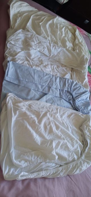 Sábanas ajustables cuna