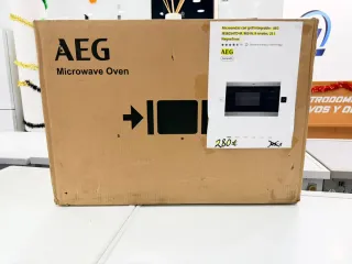 *NUEVO* MICROONDAS CON GRIll INTEGRABLE AEG