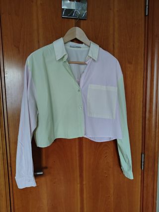Camisa Crop Pull&Bear