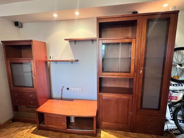 Mueble de salón modular madera