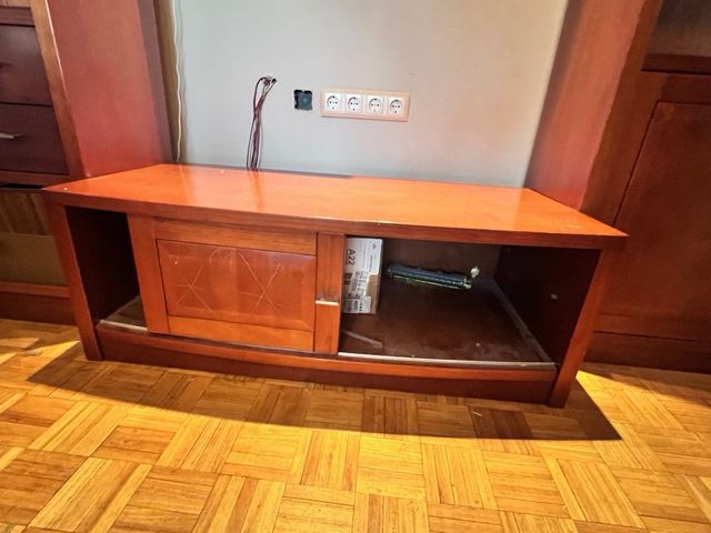 Mueble de salón modular madera