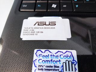 Portátil marca Asus
