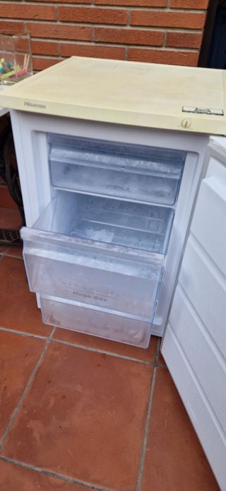 Congelador Hisense blanco 3 cajones