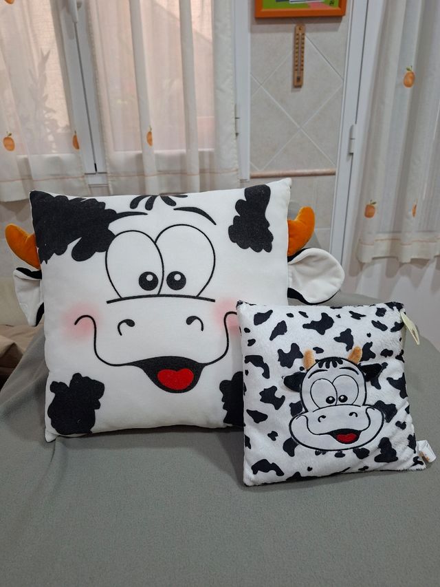 Cow 5: cuscino grande + cuscino piccolo