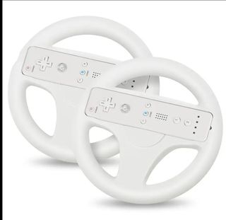 2 pezzi Compatibili con volante Nintendo WII