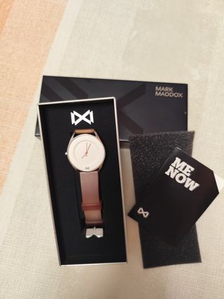 Reloj Mark Maddox Mujer Blanco y Rosa