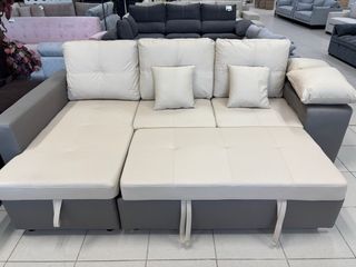 Sofá Chaiselongue Cama y Arcón