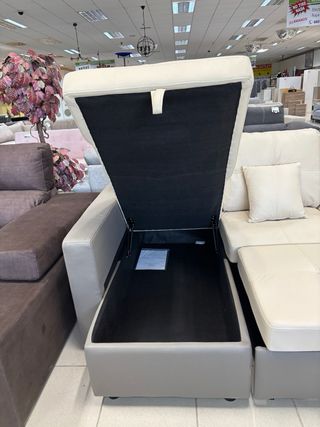 Sofá Chaiselongue Cama y Arcón