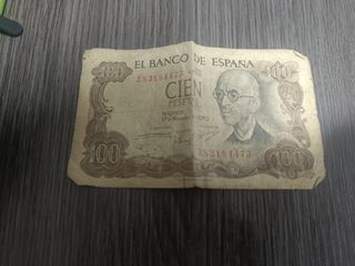 100 Pesetas El Banco de España 1970