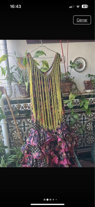 Vestido Gitana Talla 46