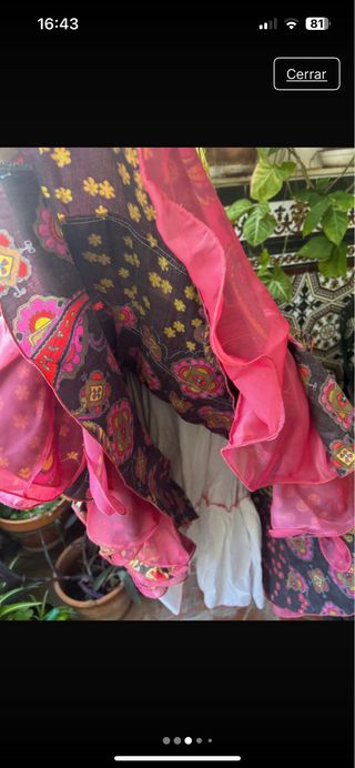 Vestido Gitana Talla 46
