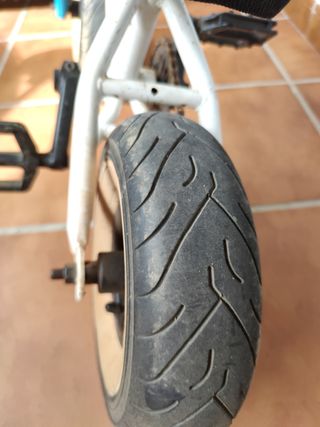 Mini BMX Wildcat Blanca y Azul