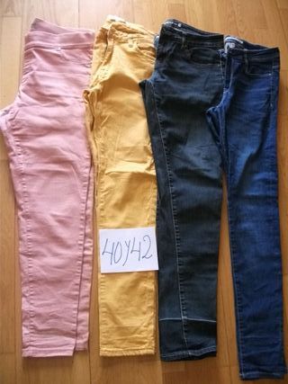 LOTE de Pantalones colores Zara + vestido Adidas