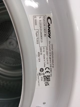 Secadora Candy Smart
