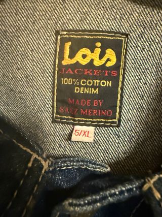 Chaqueta vaquera Lois azul
