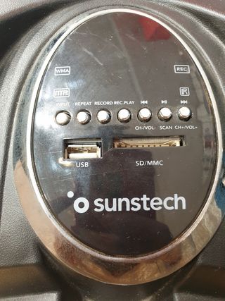 Altavoz Sunstech Masive 10 Negro