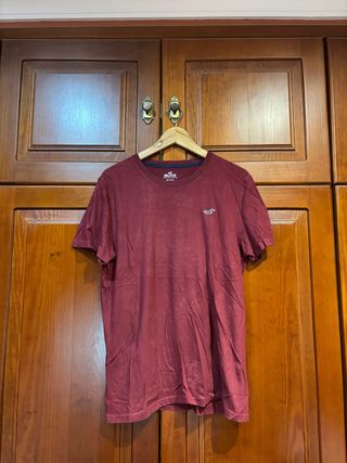 Camiseta Hollister Roja