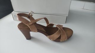 Sandalias de cuero para mujer