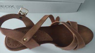 Sandalias de cuero para mujer