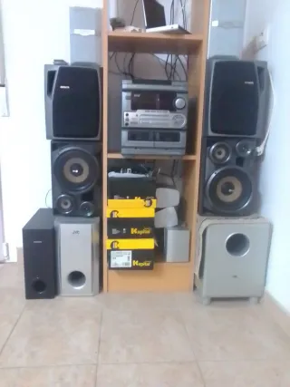 Cadena de música Aiwa. Sonido*ESPECTACULAR*