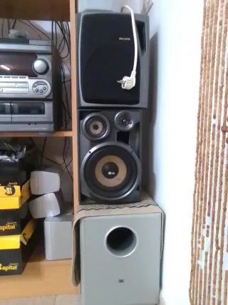 Cadena de música Aiwa. Sonido*ESPECTACULAR*