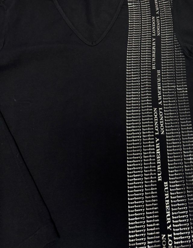 Camiseta Burberry Talla S Negra