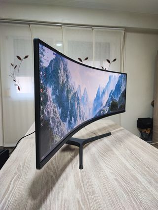 Oferta!!! Monitor Samsung Curvo Negro
