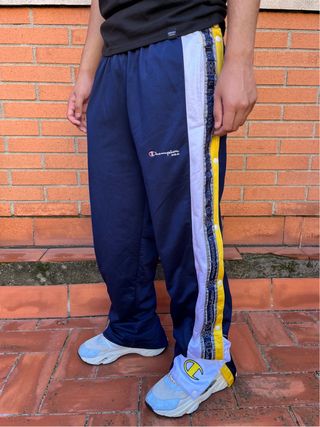 Pantalones Sweatpants Champion Vintage Azules