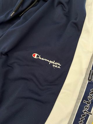 Pantalones Sweatpants Champion Vintage Azules