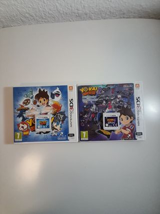Pack Yokai Watch 1 y 2 Nintendo 3DS