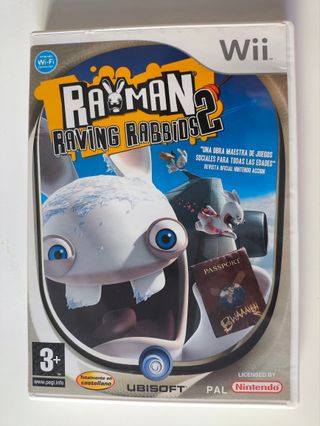 Rayman Raving Rabbids 2 Wii