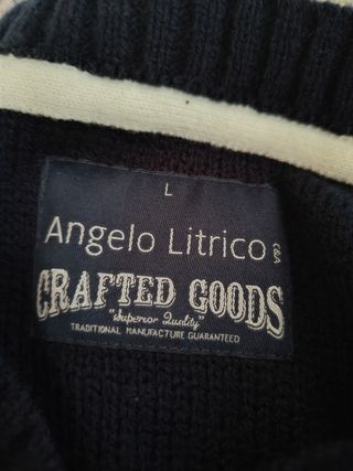 Jersey Angelo Litrico punto grueso hombre L