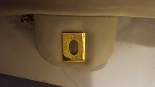 Borsa Chanel Vintage Beige Oro