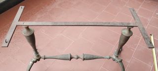 Base Tavolino Vintage Metallo ottone