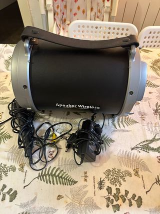 Altavoz Karaoke Inalámbrico Bluetooth