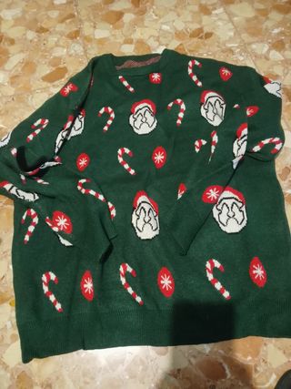 Jersey Navideño Verde Talla Única