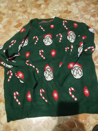 Jersey Navideño Verde Talla Única