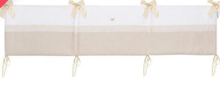 Edredón Cuna Bebé Venecia Camel con Chichonera