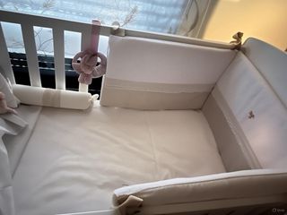 Edredón Cuna Bebé Venecia Camel con Chichonera