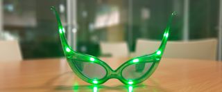 Occhiali da Sole LED Verdi – Design Futuristico An