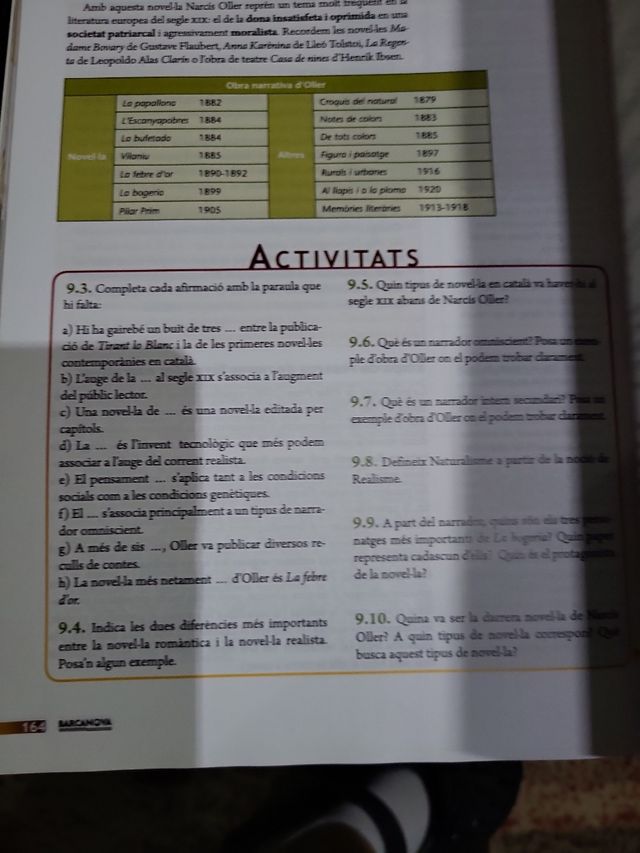 Llengua catalana i Literatura 1r Batxillerat. L...