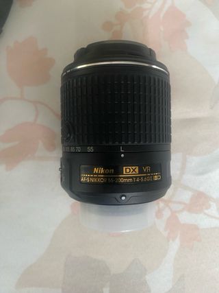 Cámara Nikon D3400 Kit 18-55mm + 55-200mm