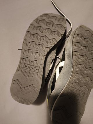 Zapatillas Munich Hombre Negras y Grises