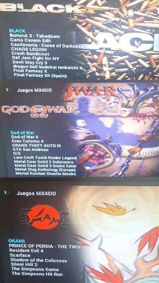 PS2 Slim + 72 Juegos + Accesorios